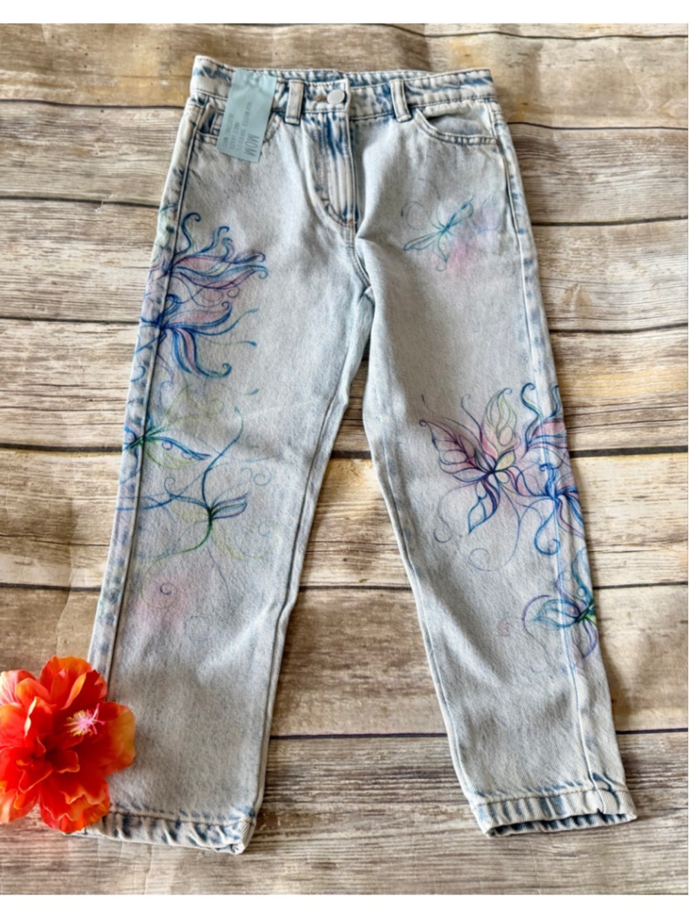 NWT MOM JEANS-SIZE 6 - Picture 2 of 8